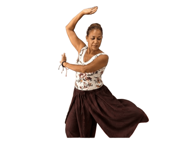 Yamilé Socarrás bailando salsa cubana